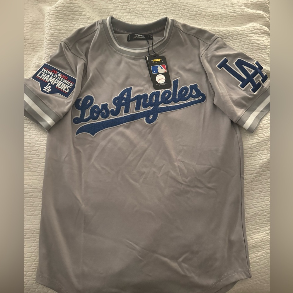 Los Angeles Dodgers World Series Shirt w/ Patches 2020